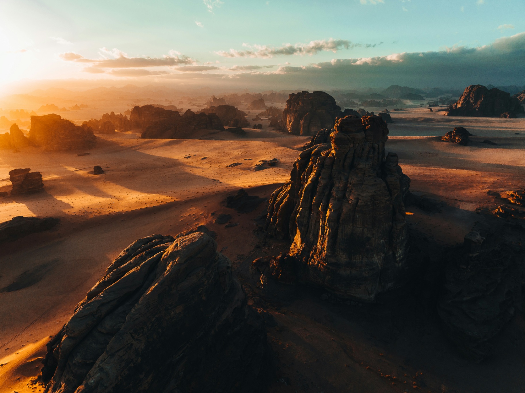 Travel experience in wild scenery